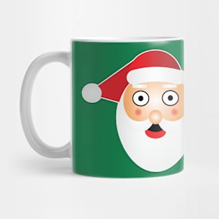 Surprised Santa Mug